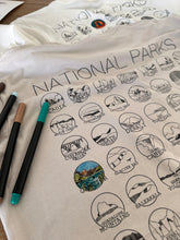 Load image into Gallery viewer, National Parks T Shirt w/ Markers