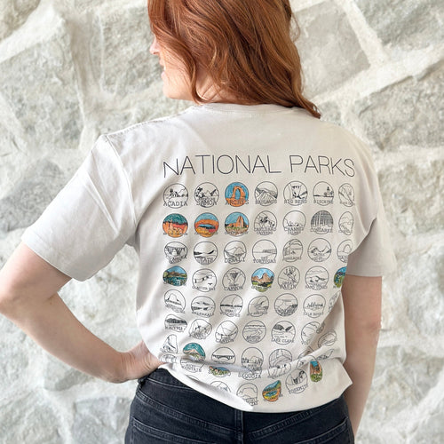 Fabric Markers with National Parks T Shirt