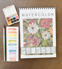 Load image into Gallery viewer, Botanical Watercolor Workbook
