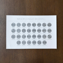 Load image into Gallery viewer, MLB Baseball Ballpark Scratch Off