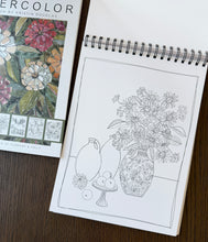 Load image into Gallery viewer, Botanical Watercolor Workbook