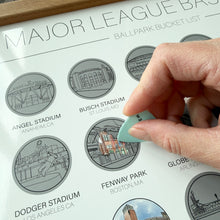 Load image into Gallery viewer, MLB Baseball Ballpark Scratch Off