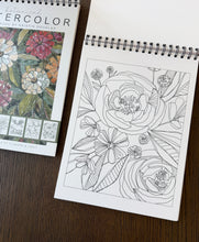 Load image into Gallery viewer, Botanical Watercolor Workbook