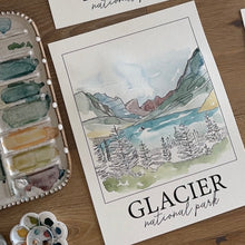 Load image into Gallery viewer, Limited National Parks DIY Watercolor Set