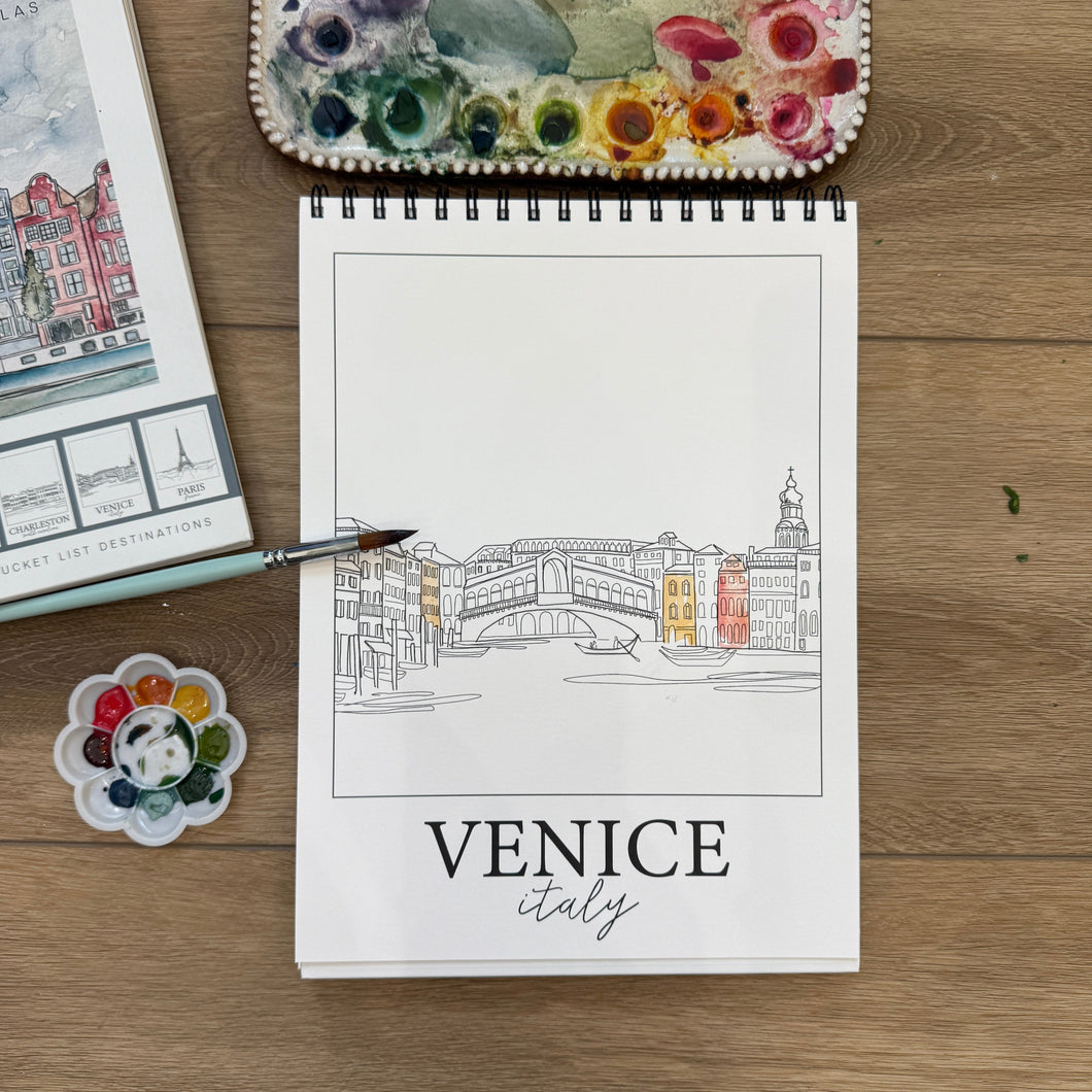 Adventure Awaits Watercolor Workbook