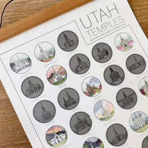 Utah Temple Bucket List