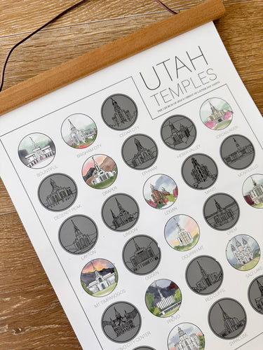 Utah Temple Bucket List