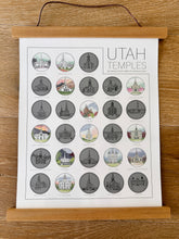 Load image into Gallery viewer, Utah Temple Bucket List