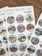 Load image into Gallery viewer, World Bucket List Stickers