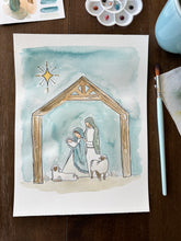 Load image into Gallery viewer, Nativity - DIY Painting