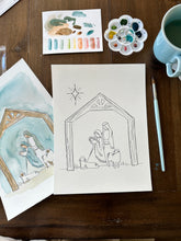 Load image into Gallery viewer, Nativity - DIY Painting