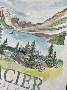 Glacier National Park - DIY Painting
