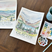 Load image into Gallery viewer, Glacier National Park - DIY Painting