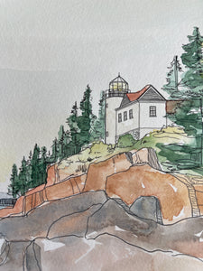 Acadia National Park - DIY Painting