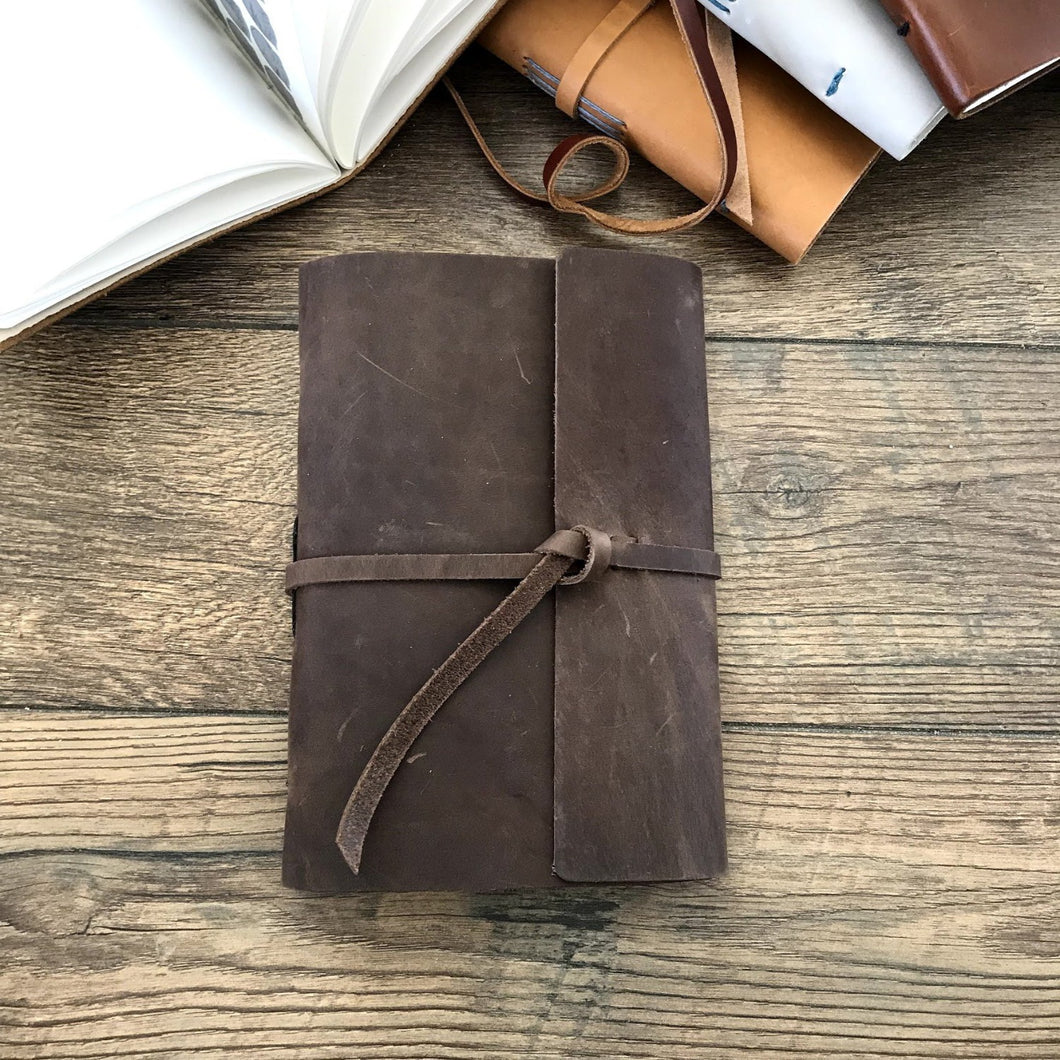 Europe Travel Journal - Leather