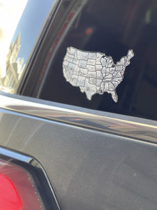 United States Sticker - 6"